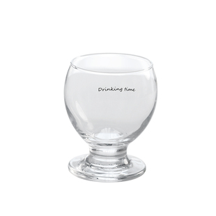 ins风玻璃杯 家用Dirty杯 纯色透明茶杯 大口拉花杯 美式玻璃杯