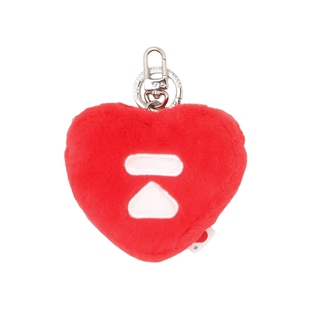 APEE配饰心型毛毛挂饰零钱包小包F307A5P