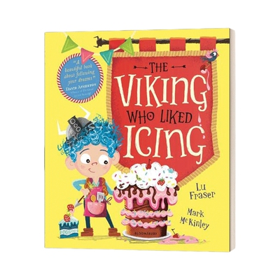 英文原版 The Viking Who Liked Icing 爱糖霜的小维京人 2022水石童书奖短名单 英文版 进口英语原版书籍儿童图书