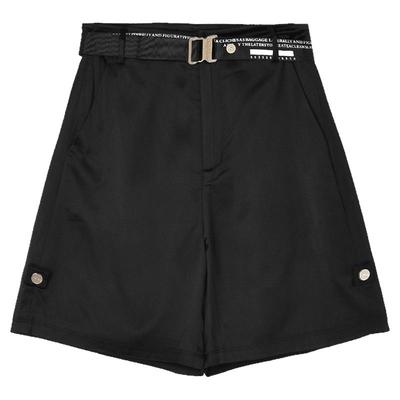 高腰五分裤遮肉显瘦休闲裤