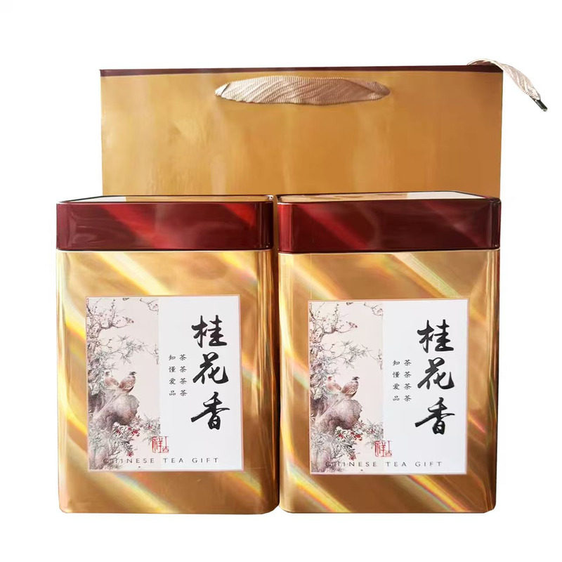 潮州凤凰单枞茶桂花香礼盒装500g单丛蜜兰香乌龙茶自己喝特级茶叶