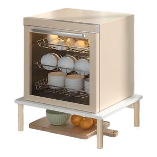 厨房洗碗机专用加高置物架台式底座增高收纳架不锈钢碗碟收纳整理