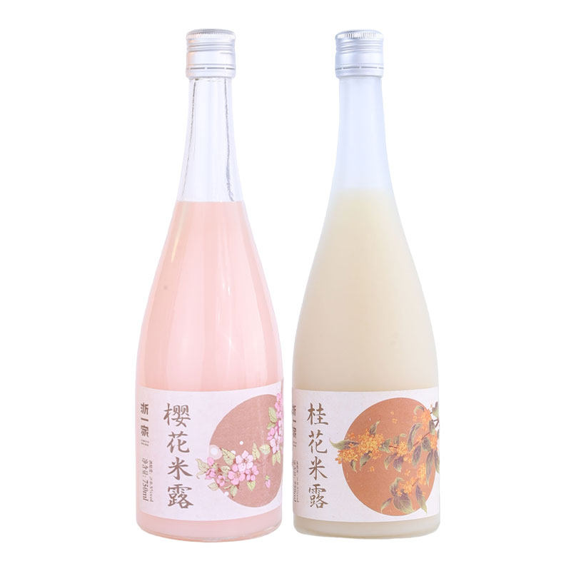 浙一家米酒桂花米露蜜桃味