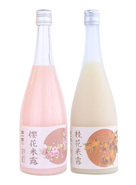 浙一家米酒桂花米露蜜桃味