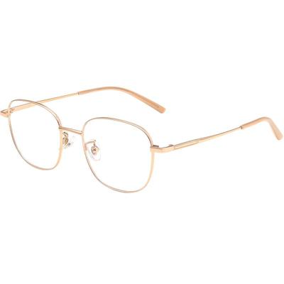 纯钛防雾防蓝光金丝眼镜