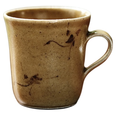 不亦室云龙宋田手作黄釉咖啡杯