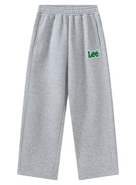 LeeKids秋冬加绒针织阔腿裤