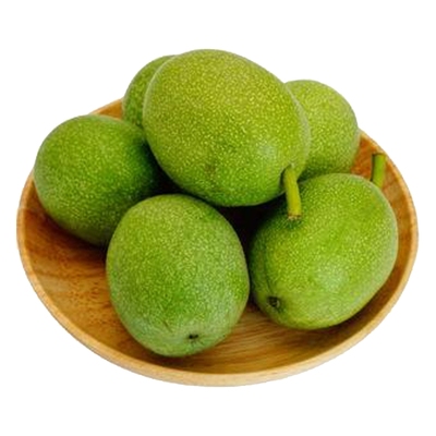 25年新鲜青皮核桃现摘带绿皮核桃