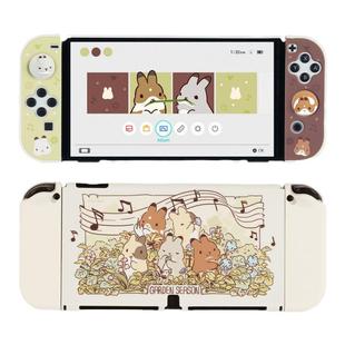 极想任天堂switch保护壳ns收纳包手柄摇杆帽oled保护套装可爱卡通防摔提摩西小队正版IP联名新款游戏机配件