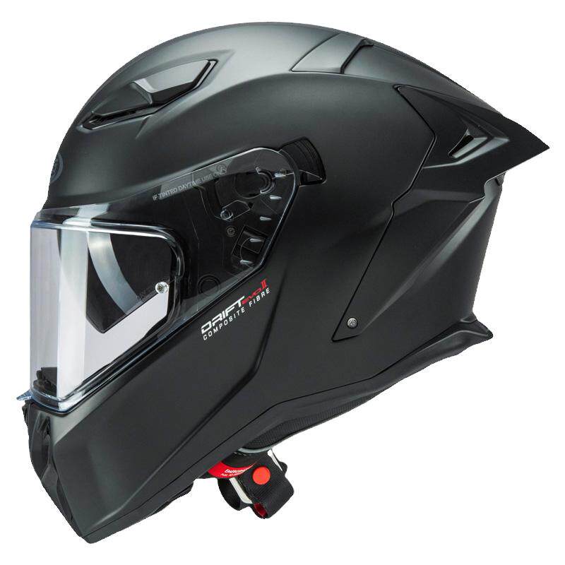意大利Caberg Drift Evo II全盔户外骑行头盔双镜片安全帽经典黑