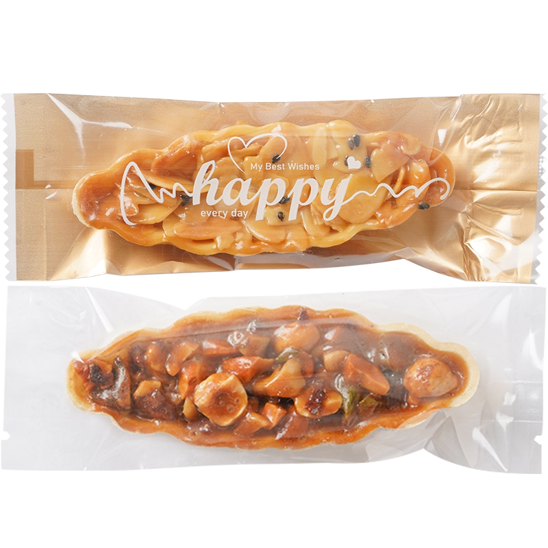 展艺焦糖杏仁糯米船牛轧酥包装袋