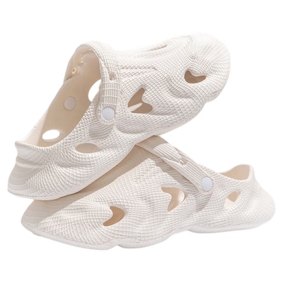 新型eva夏季踩屎感男士洞洞鞋男透气防滑防臭户外沙滩外穿凉鞋