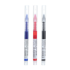 齐心学生用直液式中性笔10支