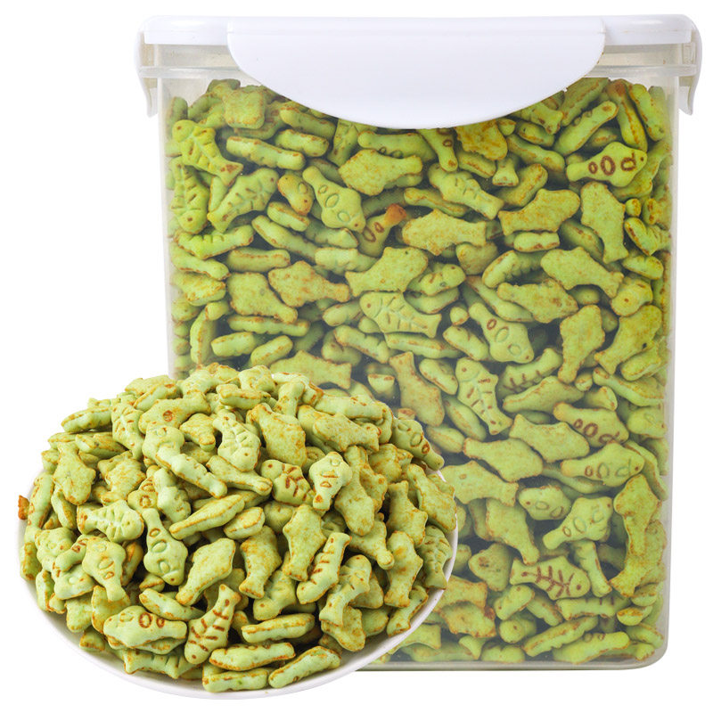 味动星猫薄荷小鱼型饼干猫咪零食排毛宠物磨牙狗训练奖励助排毛球