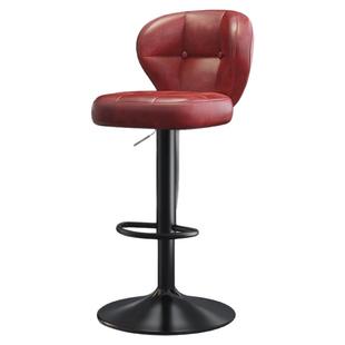 可升降可旋转吧椅高脚凳收银吧前台靠背椅凳KTV凳高酒吧吧台椅子