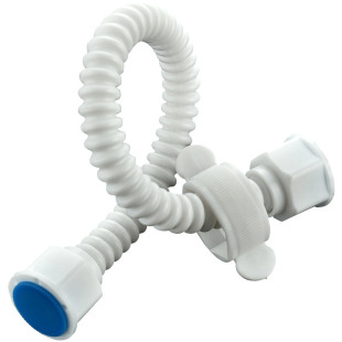 pert塑料波纹管软连接上水管马桶家用热水器冷热防爆高压进水软管