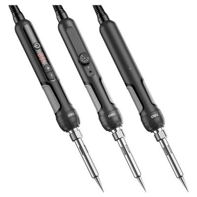 【得力正品】智能数显电烙铁