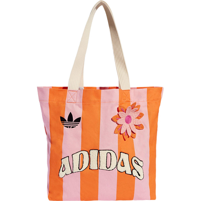 阿迪达斯女士印花时尚运动帆布包