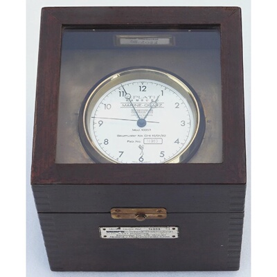 Wempe Chronometer Cplath Hamburg 10057 Marine Ship Boat Navi