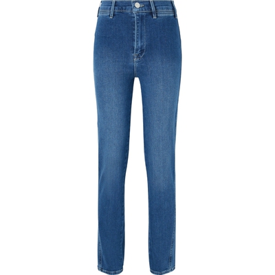 【折扣】FRAME Le Sylvie女士弹力高腰窄腿蓝色牛仔裤