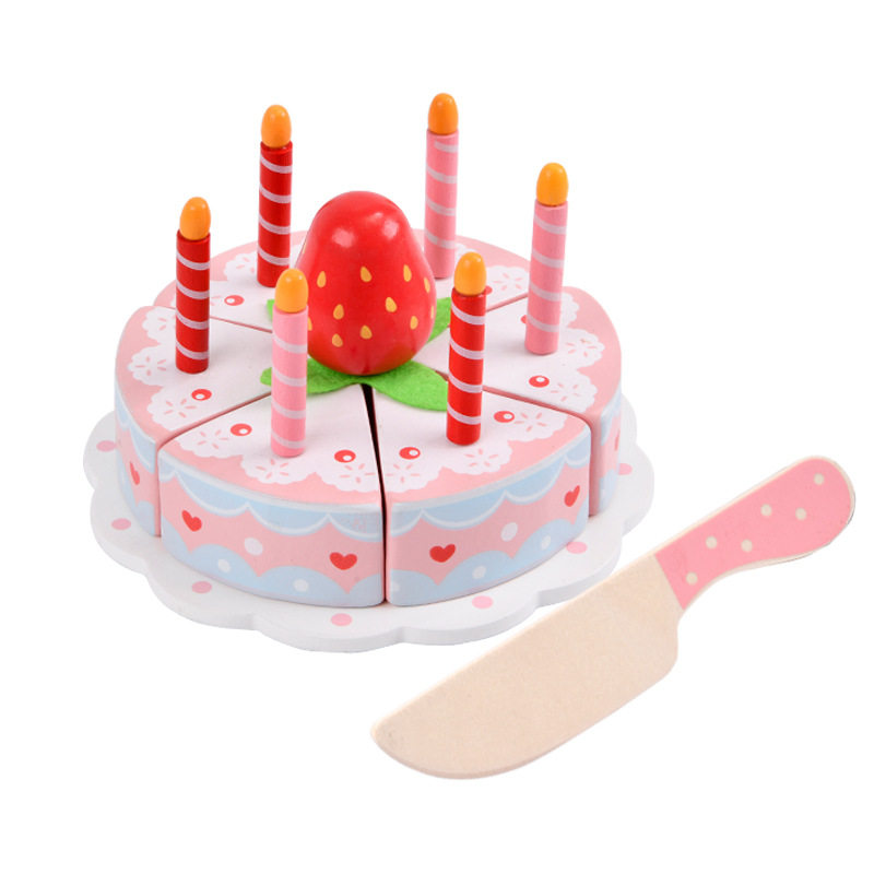 草莓生日蛋糕切切乐过家家