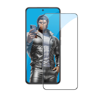 蓝猩适用荣耀500pro钢化膜400手机膜300全屏覆盖honor保护500贴膜华为防摔高清防窥指纹秒解锁全包镜头抗指纹