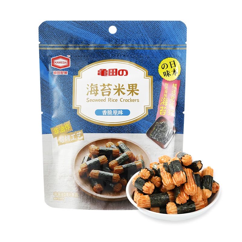 龟田制果海苔米果日式柿种