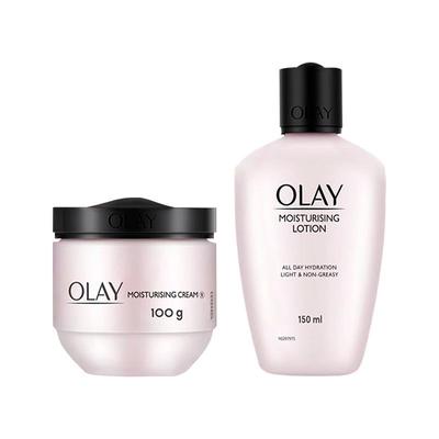 Olay玉兰油保湿面霜乳液补水滋养抗皱紧致官方妈妈美白正品护肤