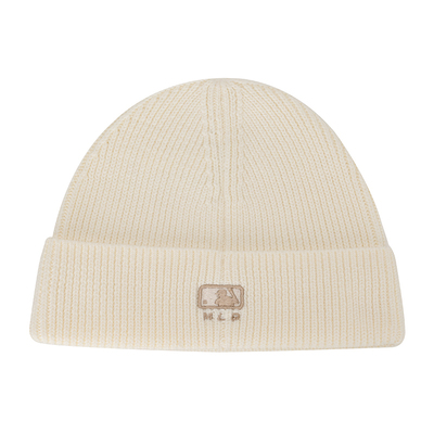 MLB男女毛线帽子2025冬季新款针织帽时尚潮流户外保暖休闲绒线帽