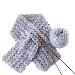 rlk手工围巾毛线团粗棒针编织围脖diy材料包8股情人棉帽子地毯线