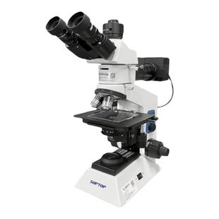 舜宇soptop金相显微镜BH200M三目照明金属材料分析切片纤维测量