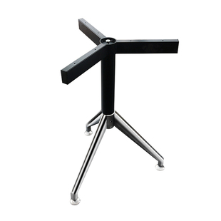 定制桌架支架铁艺桌腿玻璃支架岩板桌脚办公桌小茶几大理石餐桌腿