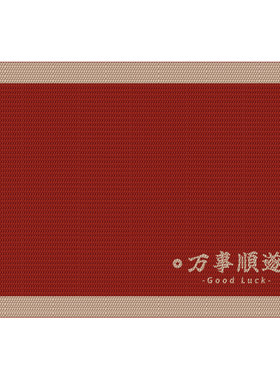 入户门地垫进门地毯2026新款红色