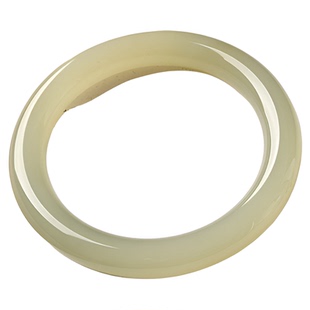 新疆和田玉手镯青海料晴水叮当镯女纯天然正品翠青玉手镯赠证