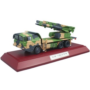 1:24 航展红旗12防空导弹车HQ12地对空军事退伍收藏合金仿真模型