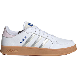 Adidas/阿迪达斯官方正品BREAKNET女士低帮复古运动板鞋IG6540