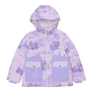 商场同款Abckids童装2025冬季新款女童加厚中长款保暖羽绒服外套