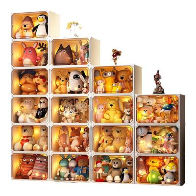 特大号！磁吸门娃娃收纳桶