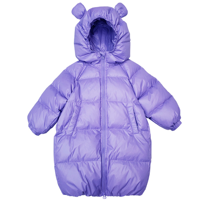 加厚儿童羽绒服中长款