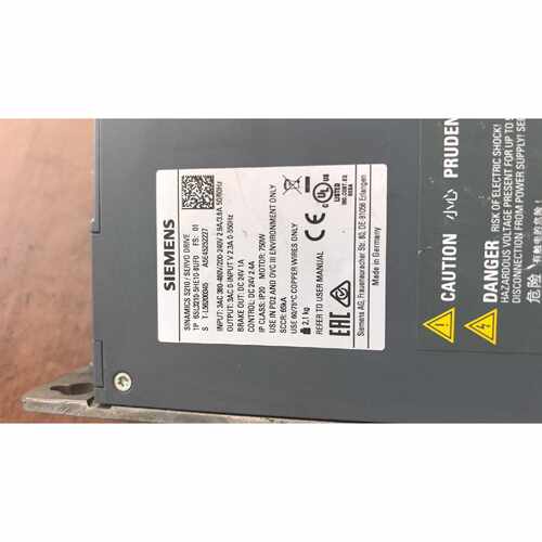 议价西门子驱动器6SL3210-5HE10-8UF0