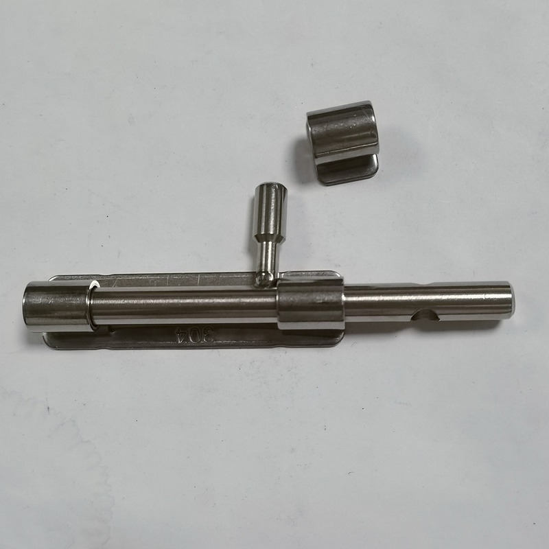 304不锈钢肥仔插焊接带孔肥插木门防盗门宠物笼插销门窗五金配件