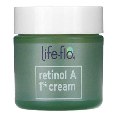 Life-flo视黄醇A1%高级焕活乳霜面霜初老维稳淡化保湿修护早C晚A