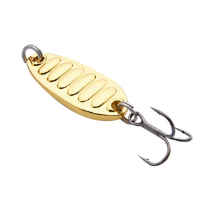 亚伯达041平振2-10克3倍加强三本钩黑镍羽毛ST56路亚亮片刀火药