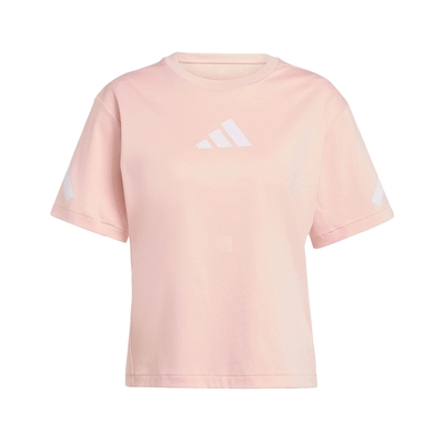 adidas阿迪达斯女「真治愈」黑标制服凉感运动休闲短袖T恤KC7908