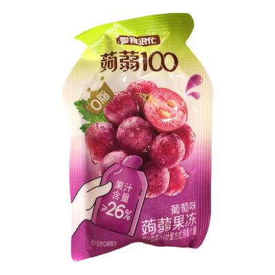 盐津铺子蒟蒻100零脂肪果冻散称