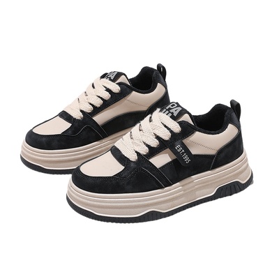 大嘴猴加绒保暖美拉德休闲厚底鞋