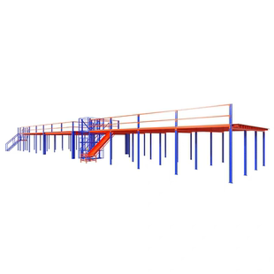 定制室内阁楼平台货架厂房仓库工厂车间搭建办公室二层钢结构隔层