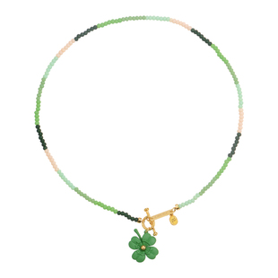 CHEZ LOOPS幸运花瓣个性设计项链 小众简约韩式新款女链