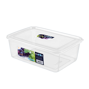保鲜盒长方形塑料盒带盖冰箱冷藏食品收纳盒储物盒商用可微波加热