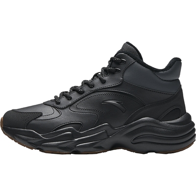 安踏女鞋冬季新款加绒加厚棉鞋